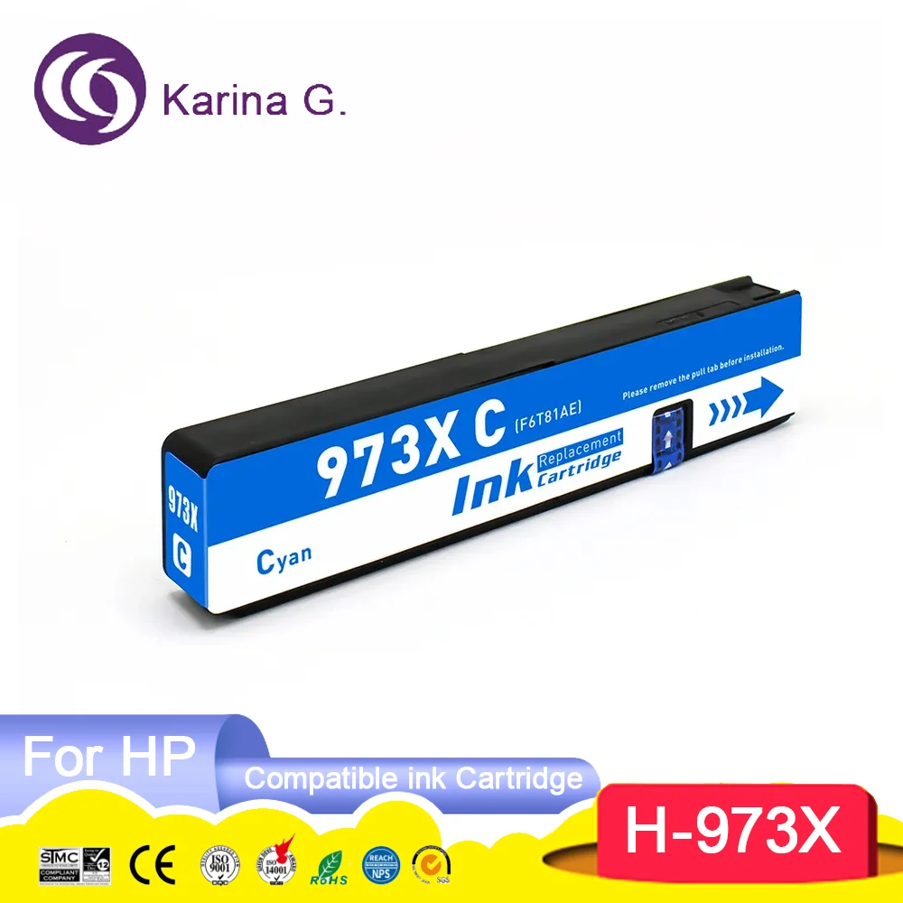 973 973X 973XL Premium Color Compatible InkJet Ink Cartridge For 973X for Pagew
