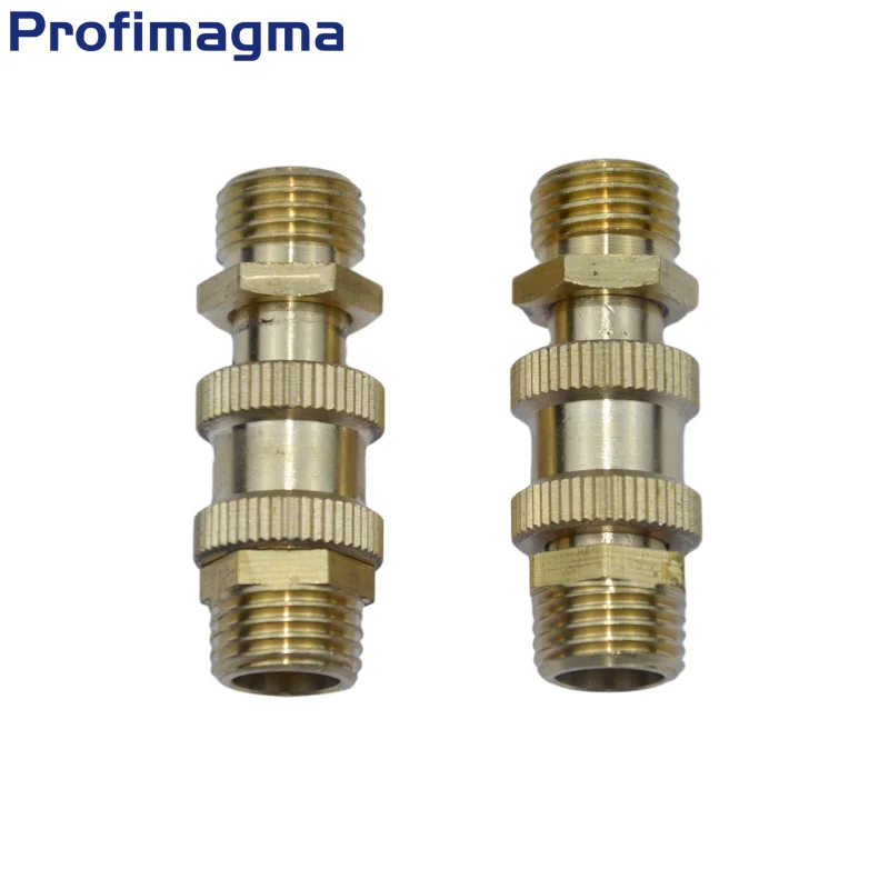 Push-pull valves 1/4 Male thread Small switches Air compressor accessories Double outer filament