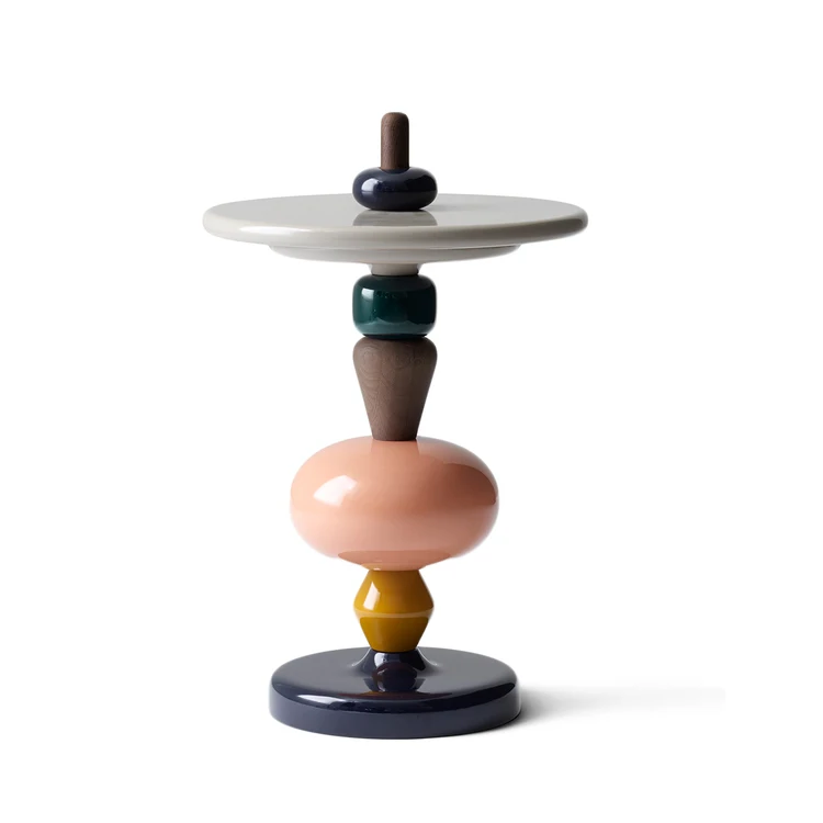 

Sugar Gourd Shape Tea Table Creative Fashion Stitching Living Room and Bedside Side Table Corner Table