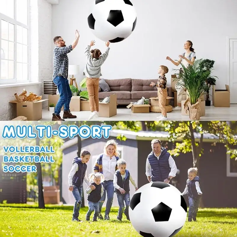 대규모 PVC 플레이 볼 53인치 직경 수중 게임 뒷마당 재미와 스트레스 해소 활동에 이상적 해변 축구 A2UB