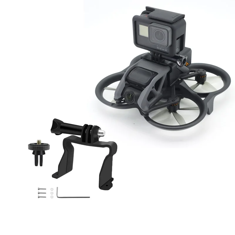 Staffa Di Montaggio Per Drone Per Fotocamera Sportiva Per Insta360 /Gopro/Osmo Action Base Per Accessori Per Droni Dji Avata