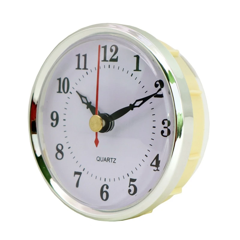 Clock Craft Insert Clocks Movement Diameter 80mm Number for Home DIY Crafts Multifunctional Installation 4