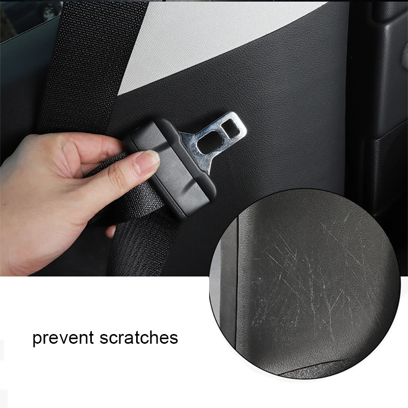 

Seat Belt B-pillar Protective Pad For Tesla Tesla Model3 2017-2023 Safety Anti-scratch Interior Modification Accessories