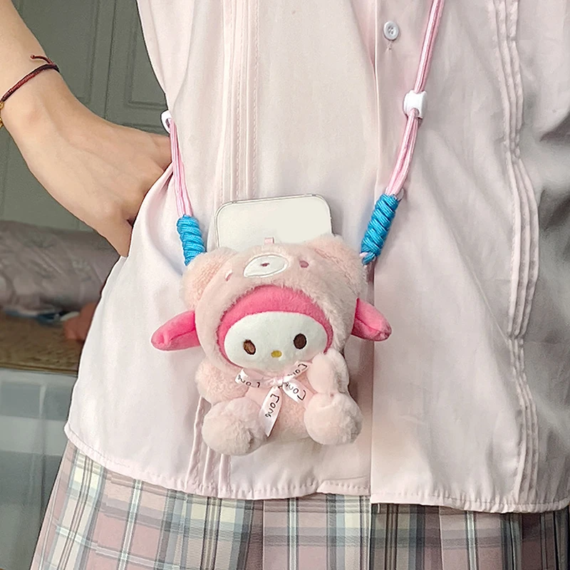 

1 шт. Sanrio веревка для кукол с зажимом на спине