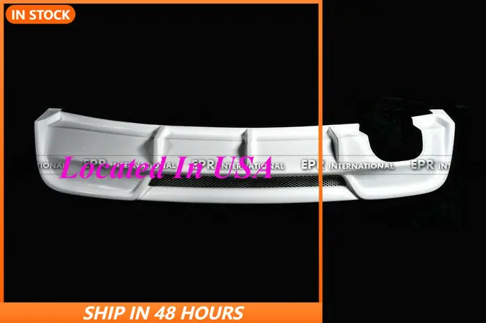 

Для BMW E82 E88 Coupe Convertible 2Door RG-Style Sport Model FRP Неокрашенный задний бампер диффузор спойлер отделка губ боди