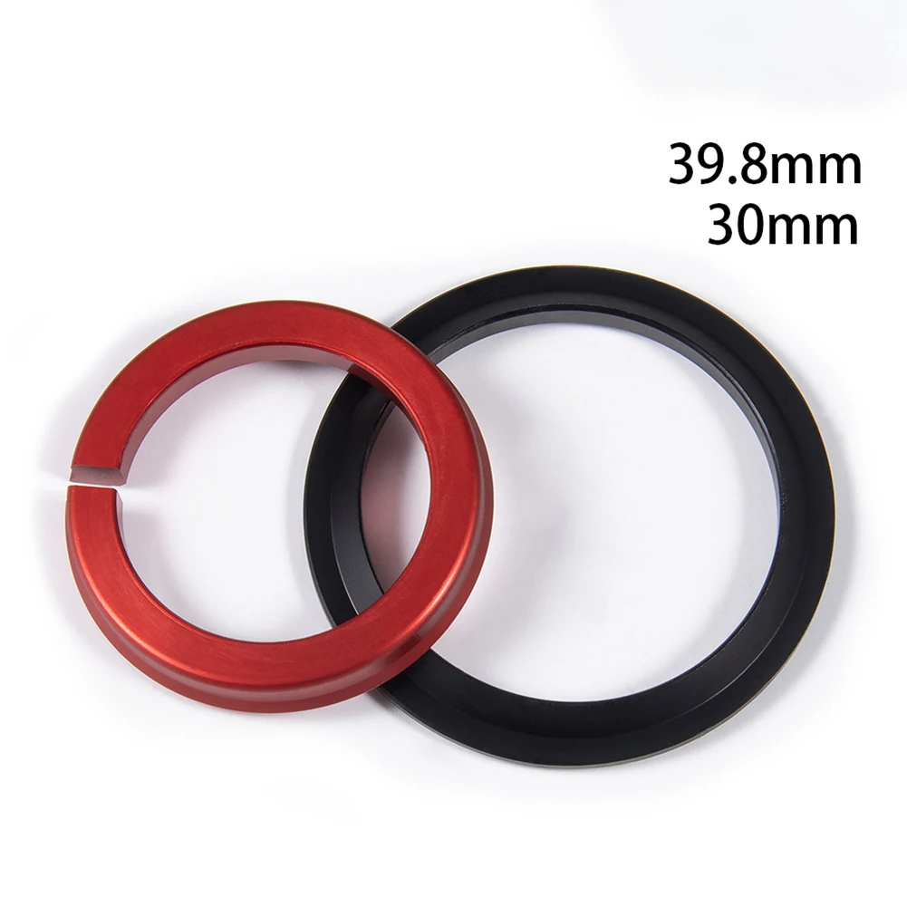 Conversion Fork Adapter Ring Easy To Use Black/Red Double Ring Lightweight Straight Tube Taper Tube Taper Tube Ring