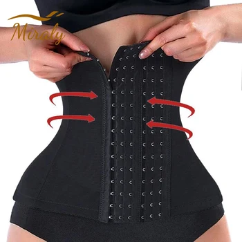Hot Women Slimming Waist Trainer Belt Shapewear Tummy Control Belly Cincher Body Shaper Fat Compression Girdles Faja Firm Corset 1