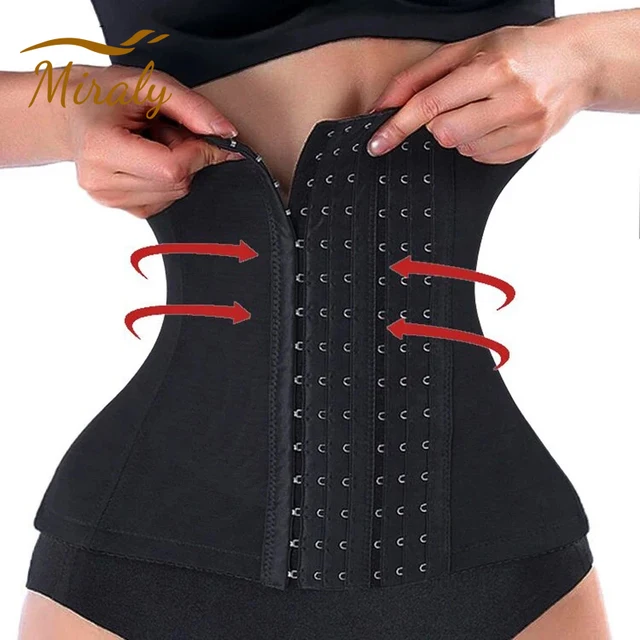 Hot Women Slimming Waist Trainer Belt Shapewear Tummy Control Belly Cincher Body Shaper Fat Compression Girdles Faja Firm Corset 1