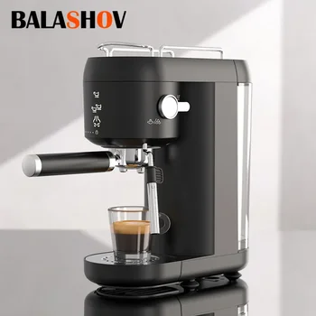20 Bar Electric Espresso Machine Cafetera Semi-Automatic Coffee Maker 220V EU Automatic Milk Frother Cappuccino Hot Water 1