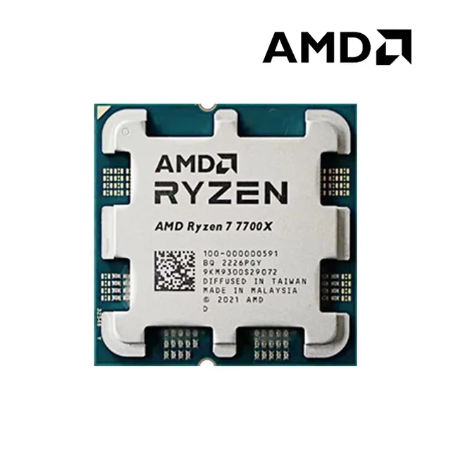 AMD New Ryzen 7 7700X R7 7700X 4 5 GHz 8 Core 16 Thread CPU Zen