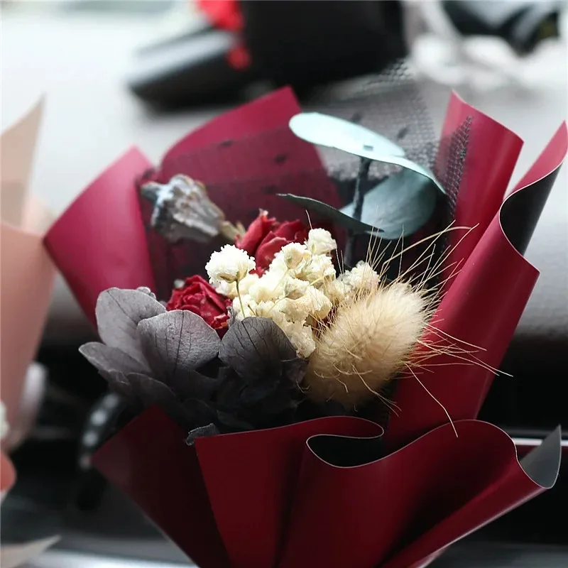 Mini Rose Bouquet Car Air Vent Clip Creative Flowers Mini Bouquet Car  Perfume Air Freshener Gypsophila Carnation Ornament - AliExpress