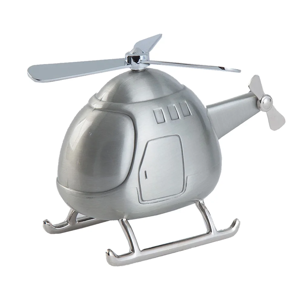 Gift Child Goldendoodle Ornament Helicopter Bank Electronic Piggy for Kids Coin 4