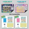 Montessori Kids Magnetic Rewards Chart Good Habits To Develop Time Activity Schedule Refrigerator Stickers Games Preschool Toys 5