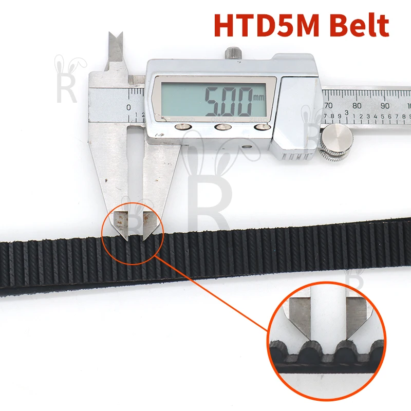 HTD 5M 타이밍 벨트 길이 175mm에서 390mm HTD5M 고무 타이밍 벨트 15mm 20mm HTD5M 벨트 폭 25mm 30mm HTD 5M 타이밍 풀리 벨트