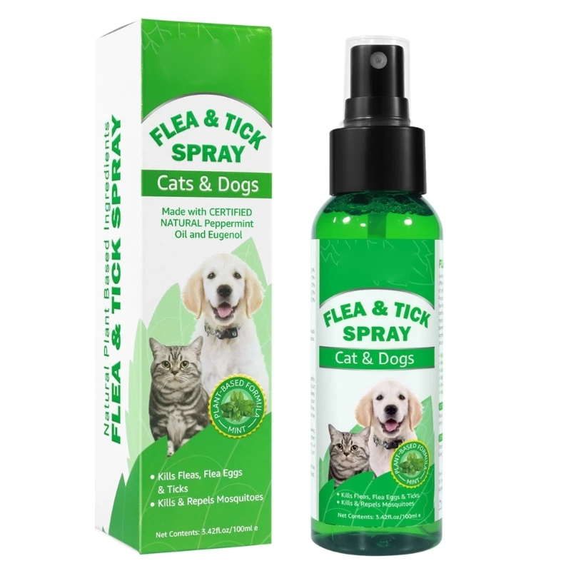 Pet Flea Tick Agent Fleas Killer for Dogs and Cats