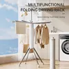 Octopus Drying Rack Balcony Household Folding Floor Pole Indoor Portable Clothes Hanging Rack Quilt Drying Floor Rack 1