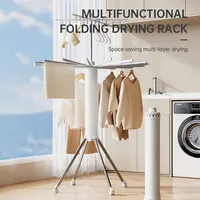 Octopus Drying Rack Balcony Household Folding Floor Pole Indoor Portable Clothes Hanging Rack Quilt Drying Floor Rack 1