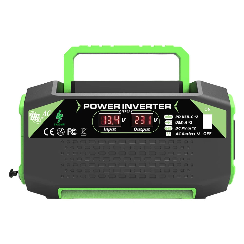 300W 자동차 전력 인버터 12V DC에서 220V AC로 자동차 인버터 전압 변환기