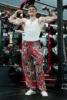 American Retro Thin Pants Men's Summer Breathable Quick Drying Loose Sports Pants Fitness Casual Digital Printed Pants 4