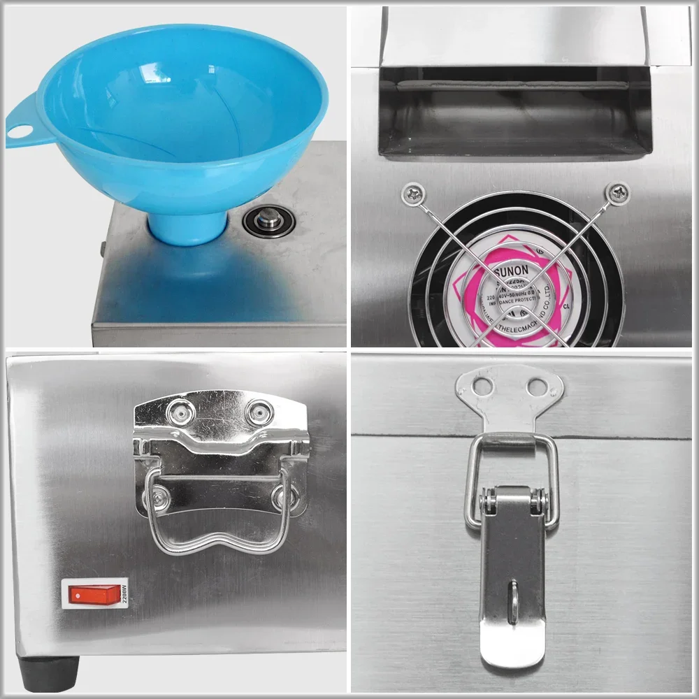 XEOLEO 180W Garlic peeler machine electric peeler Garlic skin peeling Maker Stainless steel Electric Garlic peeler 20Kg/H 220V 5