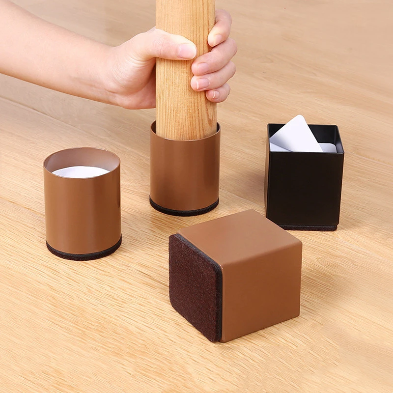 2/4PCS Bed Furniture Raisers Sofa Table Chair Pad Foot Heavy Duty