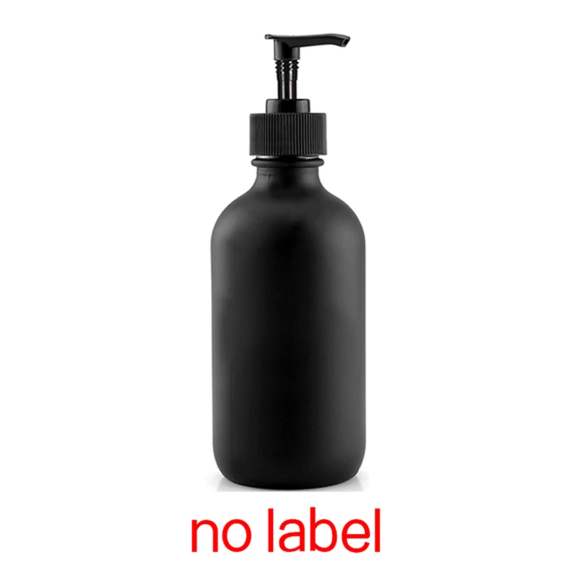 Plastic Soap Empty Pump Bottles Lotion Container Shampoo Dispenser 300/500ml 2Pcs