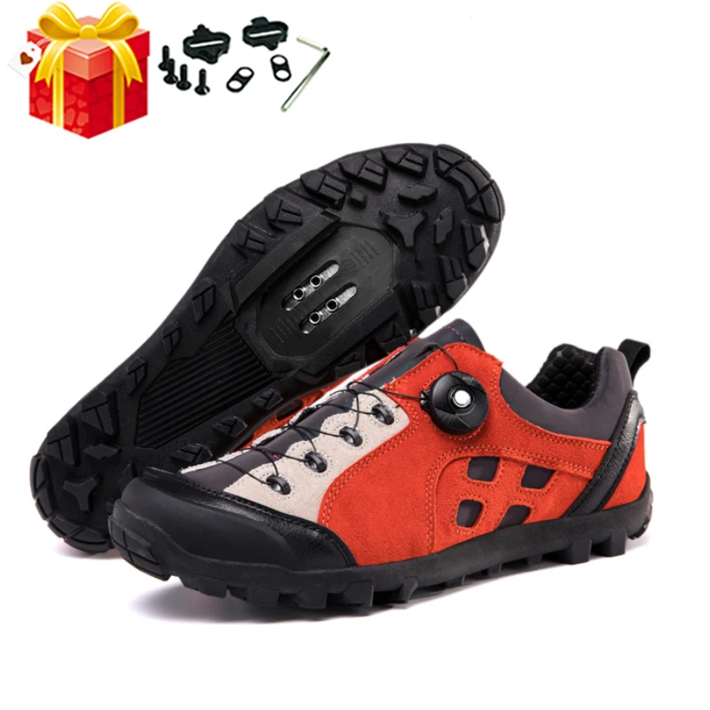 

New Men Cycl Shoes MTB Shoes Cycling Shoes Hiking Shoe MTB Gravel Road Bicycle Sneakers for Men Tenis Masculino Size39-50