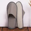 5Pairs Disposable Slippers Hotel Travel Slipper Party Home Guest Men Women Unisex Closed Toe Anti-slip Slippers Sanitary Sandals 3