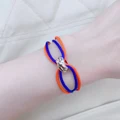 Orange royal blue