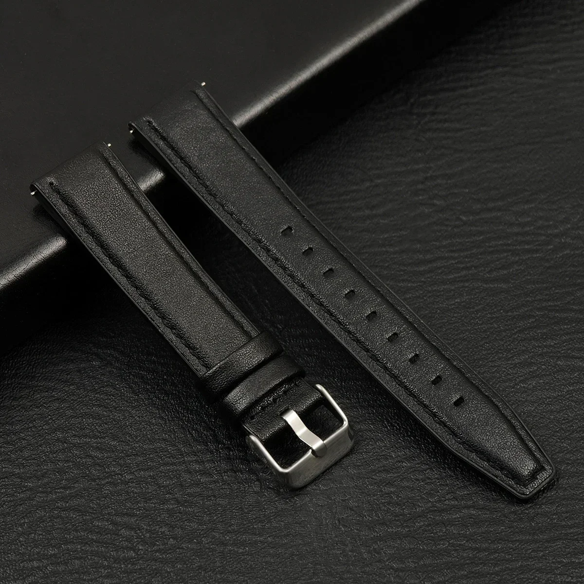 Premium Leather Wristband - Soft Adjustable Strap