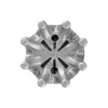 14Pcs/lot Golf Shoes Spikes Fast Twist Studs Cleats For Replacement Golf Training Aids for Golf Football Sports Shoes Gery Black 4