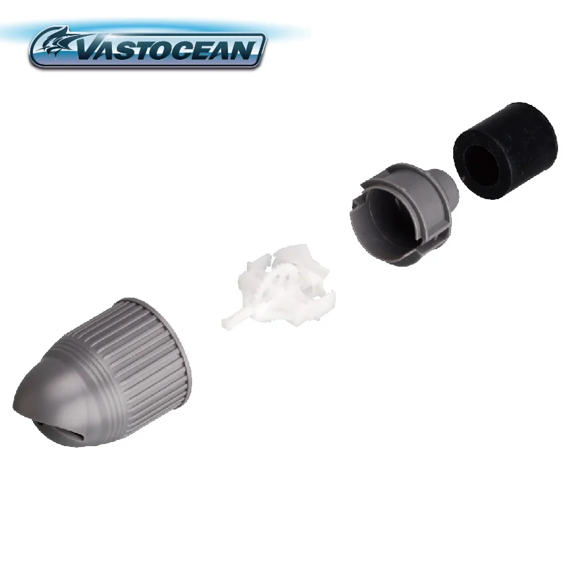 360&deg; Rotary Wavemaker Head With 3pcs Connector Submersible Aquarium Wave Maker Pump Head for Fish Tank Oxygenation filtro acuar
