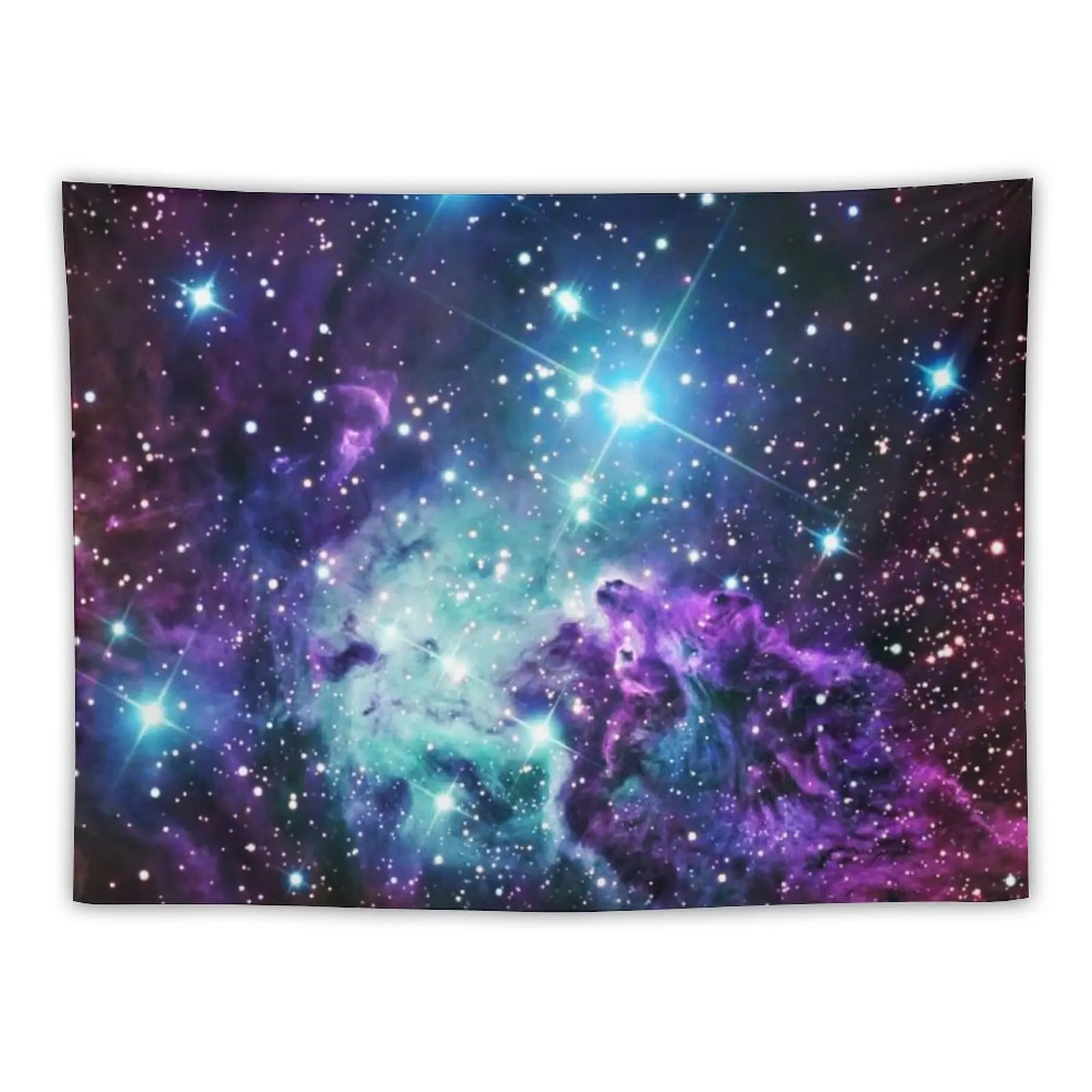 

Fox Fur Nebula Teal Turquoise Purple Tapestry Tapestry For Bedroom Decor Home Home Decor