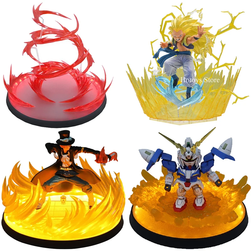Whirlwind Flame Lightning Special Impact Effect Dragon Ball Split Explosion Crystal Action Figure One Piece Scenes Effect Toys Action Figures Aliexpress