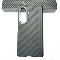 Slim Real Genuine Aramid Carbon Fiber Shockproof Case with MagSafe Compatibility for Galaxy Z TriFold (600D Mag)