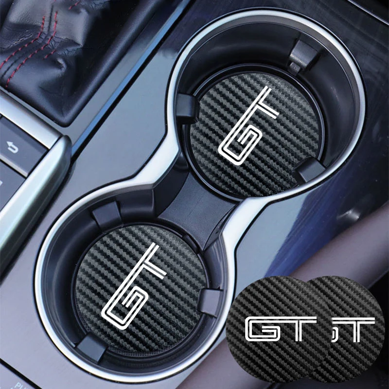 2 Pezzi Sottobicchiere Per Auto Tappetino Antiscivolo Per Kia Ceed Soul Xceed Niro Ev Seltos Telluride Sorento K3 K5 K8 Process Cerato Gt