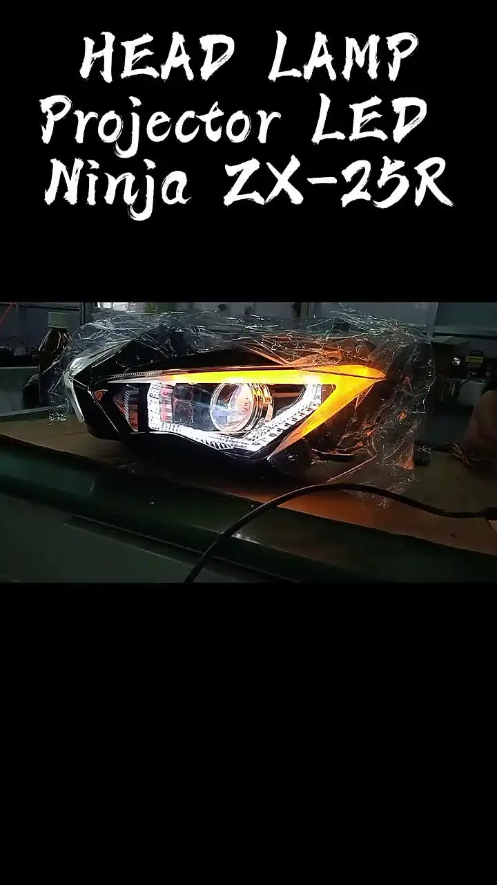 JPA NINJA ZX25R ZX6R ZX4RR 250FI 2021 2024 LED Projector Headlight