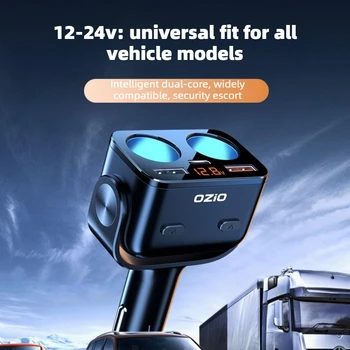 Caricabatterie per Auto Ricarica Super Veloce 180W USB QC3.0 Con PD 90W Ricarica Rapida Presa Accendisigari Per Telefono Per Accendisigari