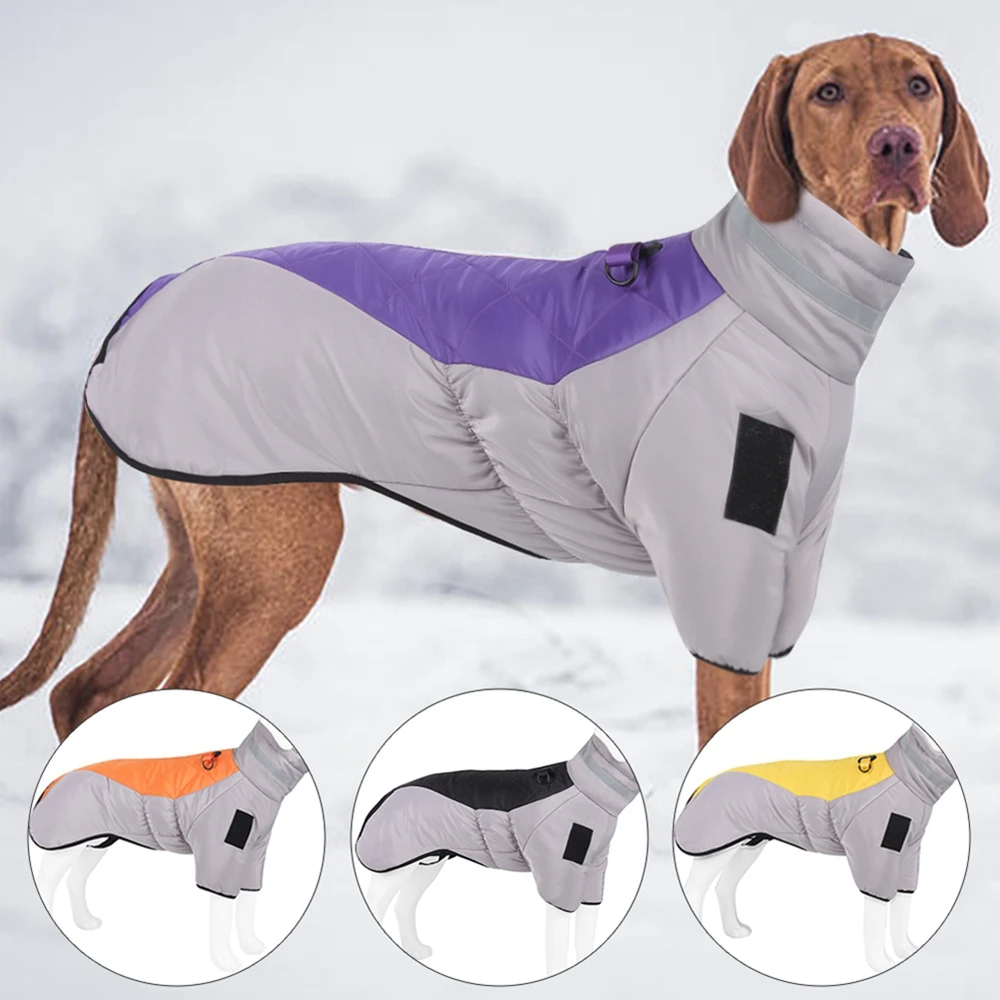 Big Dog Clothes Large Dogs Retriever Vest Overalls Winter Coat