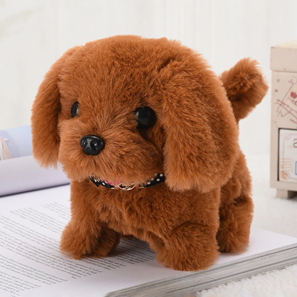 Electronic Walking and Barking Plush Toys Interactive Puppy doll Dog with Remote Control Leash mother kids for Kid Toddler Gifts 4