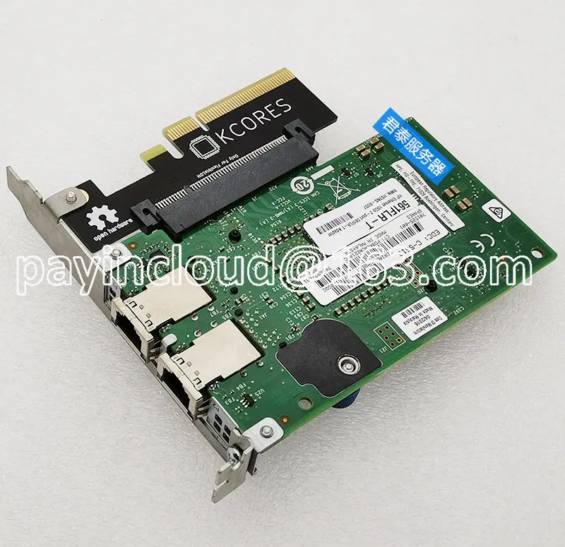 Фото Intel X540-T2 Dual-Port 10-гигабитный Nic Pcie Desktop Cx341a вход-Poort гигабитный телефон №4