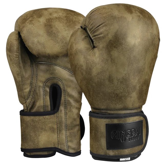60575-c4c763.jpg Retro Color Adult Kids Women/Men Boxing Gloves Pu Leather MMA Muay Thai Boxe De Luva Mitts Sanda GYM Equipment 6 8 10 12OZ Boks
