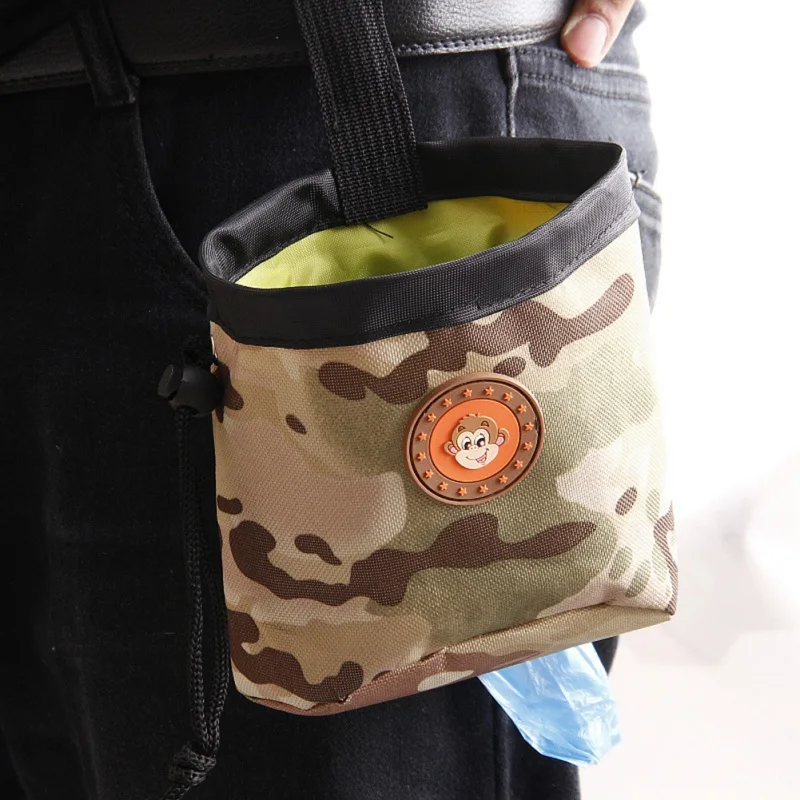 Portable Training Bag Dog Pet Snack Bag Strong Wear Resistance Large Capacity Puppy Snack Reward Waist For Dog Cat dog treat bag