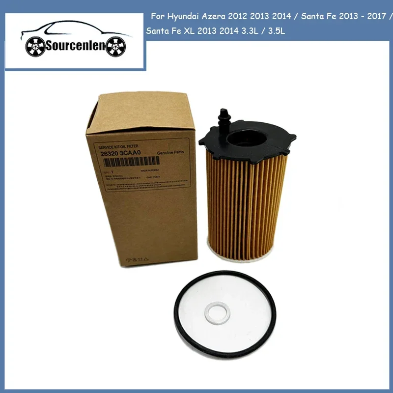 Oil-Filter-263203CAA0-For-Hyundai-Azera-2012-2013-2014-Santa-Fe-2013 ...