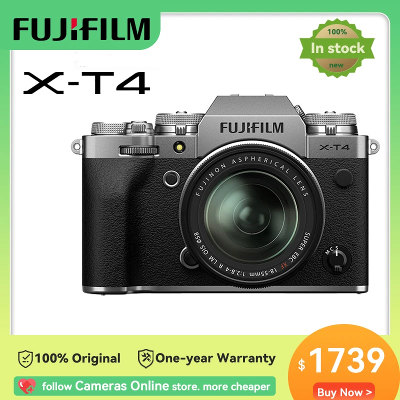 Fujifilm X-T4 XT4 APS-C Appareil Photo Sans Miroir Professionnel