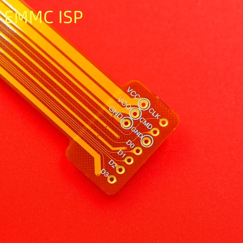 T76 프로그래머용 100% 오리지널 XGECU EMMC ISP 연결 케이블 특수 어댑터 보드 EMMC 인서킷 프로그래밍