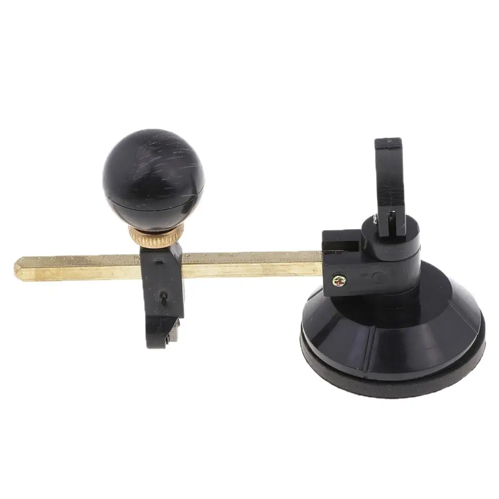 20cm 6 Wheels Adjustable Compasses Mosaic Glass Circle Circular Cutter with Suction Cup for DIY Glass Art Craft 4