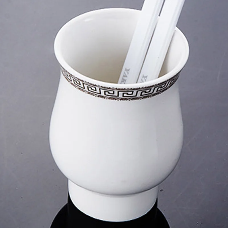 Toothbrush Cup Ceramic Tumbler Holder porcelain Bathroom Tooth Cup Bathroom Accessories cup storage holder toothbrush cup