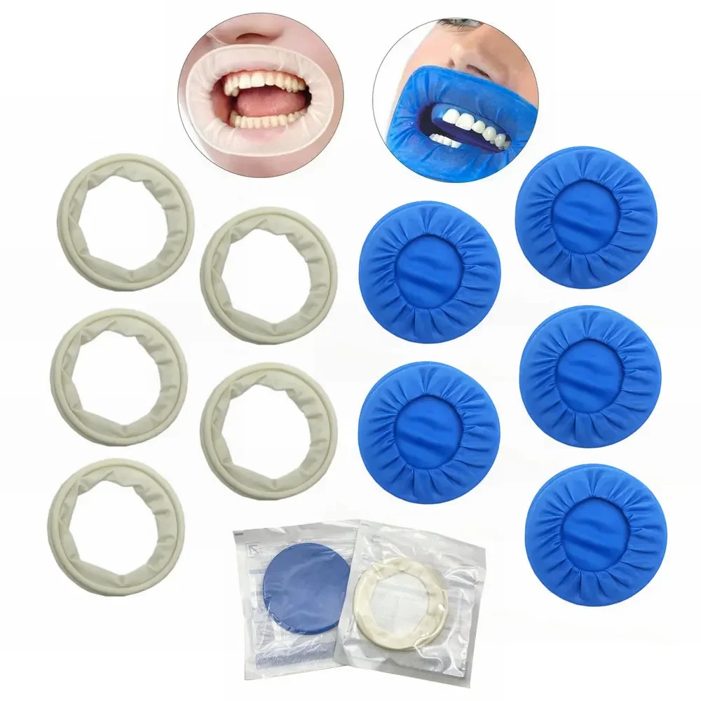 

5/10Pcs Dental Disposable Rubber Sterile Mouth Opener Oral Cheek Expander Retractor Rubber Retractor Rubber Barrier Dentistry