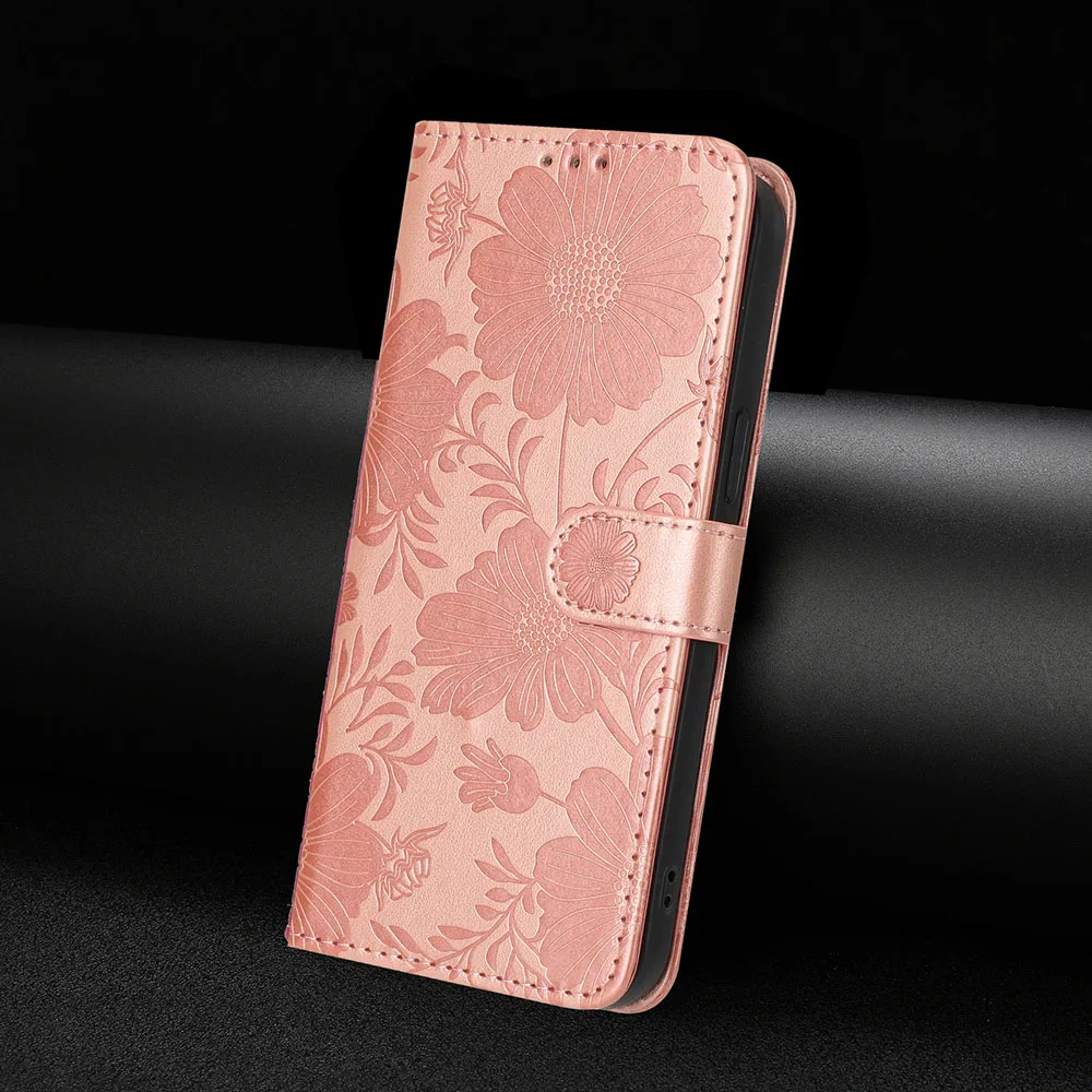 Leather Flip Wallet Card Holder Case - Stylish and Durable Back Cover